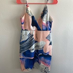 LF paint splatter dress